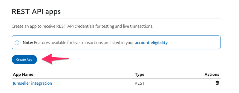 paypal plus api